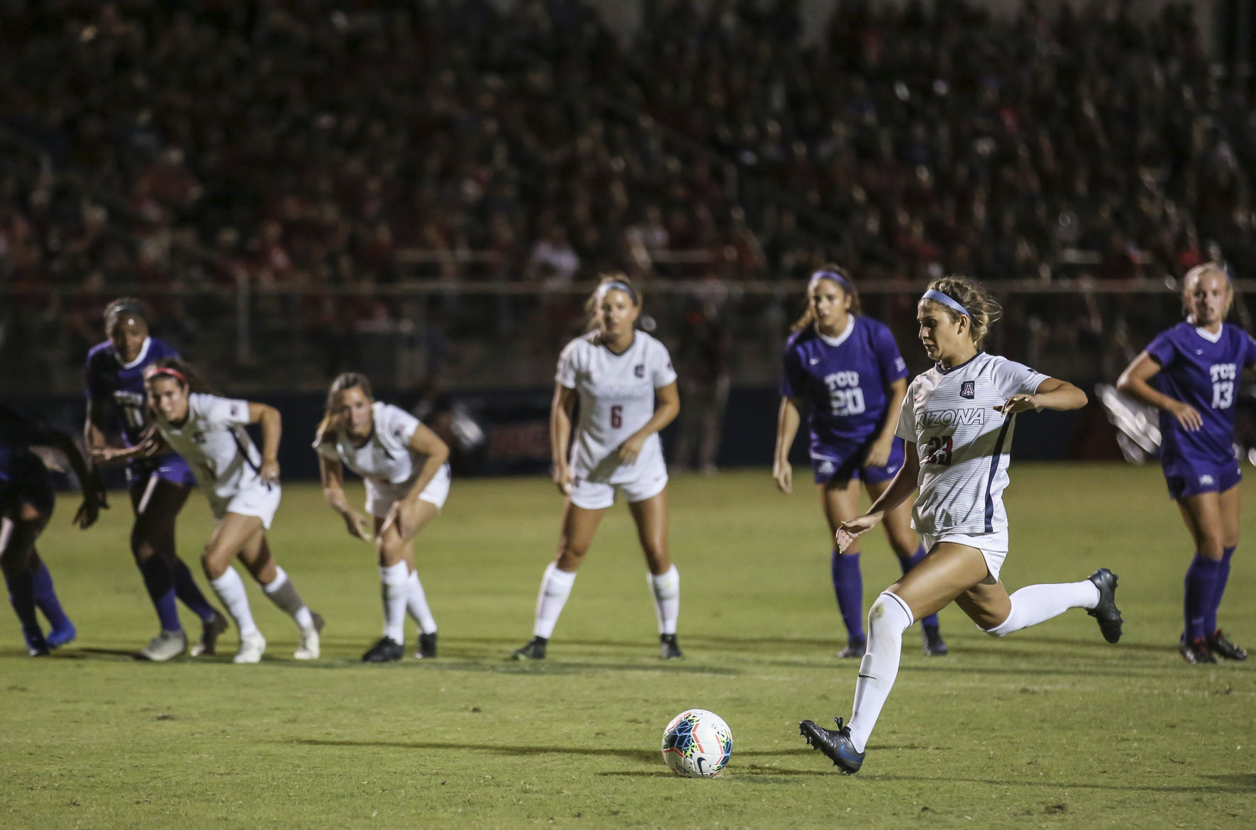 UA vs TCU Womens Soccer